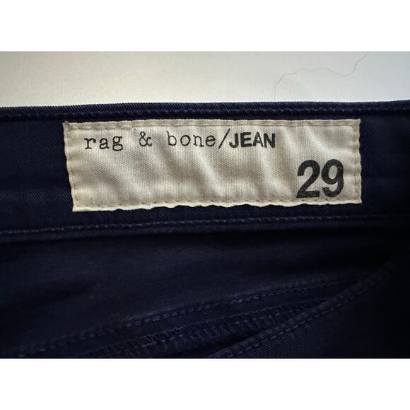 RAG & BONE Federal Blue Skinny Jegging Jeans Sz 29 W15030026 Actual 30x29.5‎ USA - Picture 4 of 15